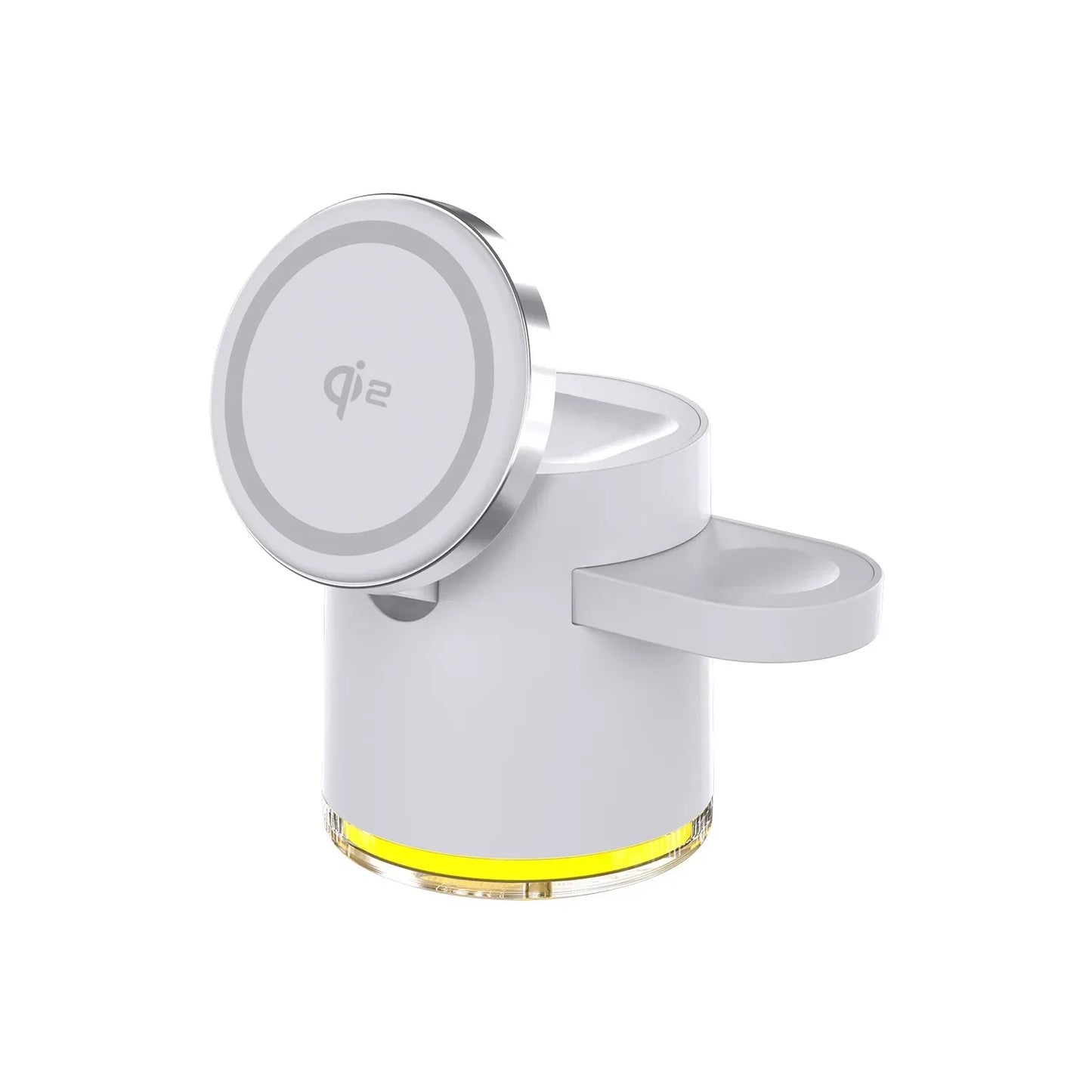 4-in-1 Qi2 Fast Wireless Charging Dock + Night Light – For iPhone, AirPods & Apple Watch