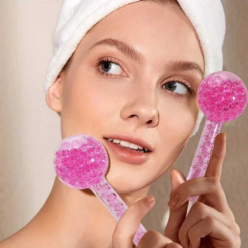 2-Piece Cooling Ice Globes for Face & Eyes