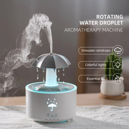 CloudRain Mist Diffuser – Raindrop Humidifier
