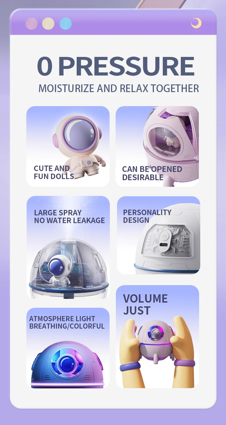 Space Capsule USB Humidifier