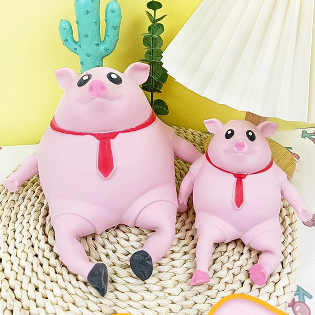 Squishy Pink Piggy🩷 | Rebound Stress Relief Toy for Kids & Adults
