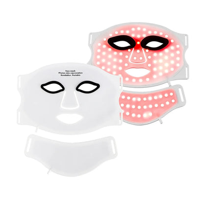 7-Color Wireless LED Face + Neck Mask