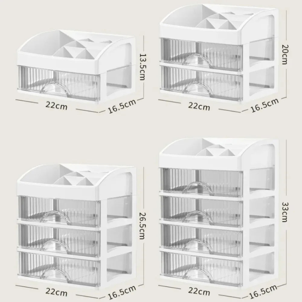 Multi-Layer Makeup & Jewelry Organizer