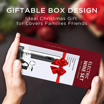 Electric Wine Opener Gift Set