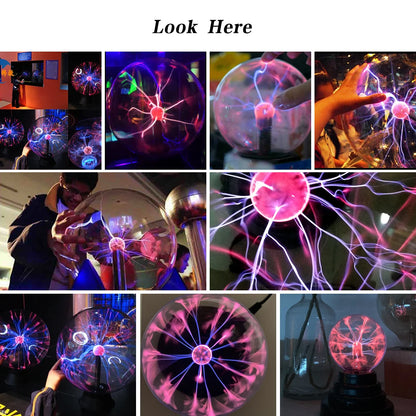 Magic Touch Plasma Ball Lamp- Halloween Special
