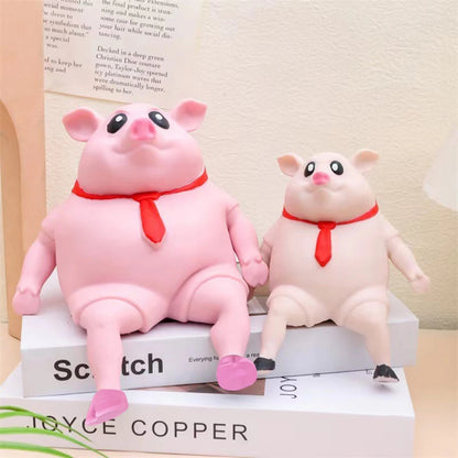 Squishy Pink Piggy🩷 | Rebound Stress Relief Toy for Kids & Adults