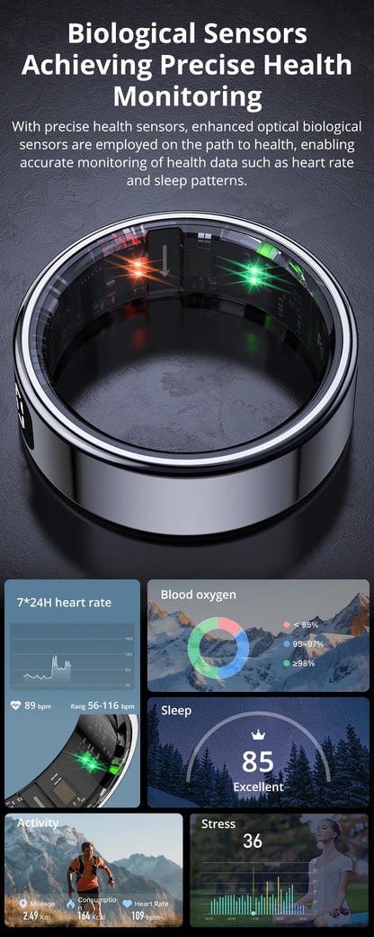 COLMI R12 Smart Ring with Display & Touch