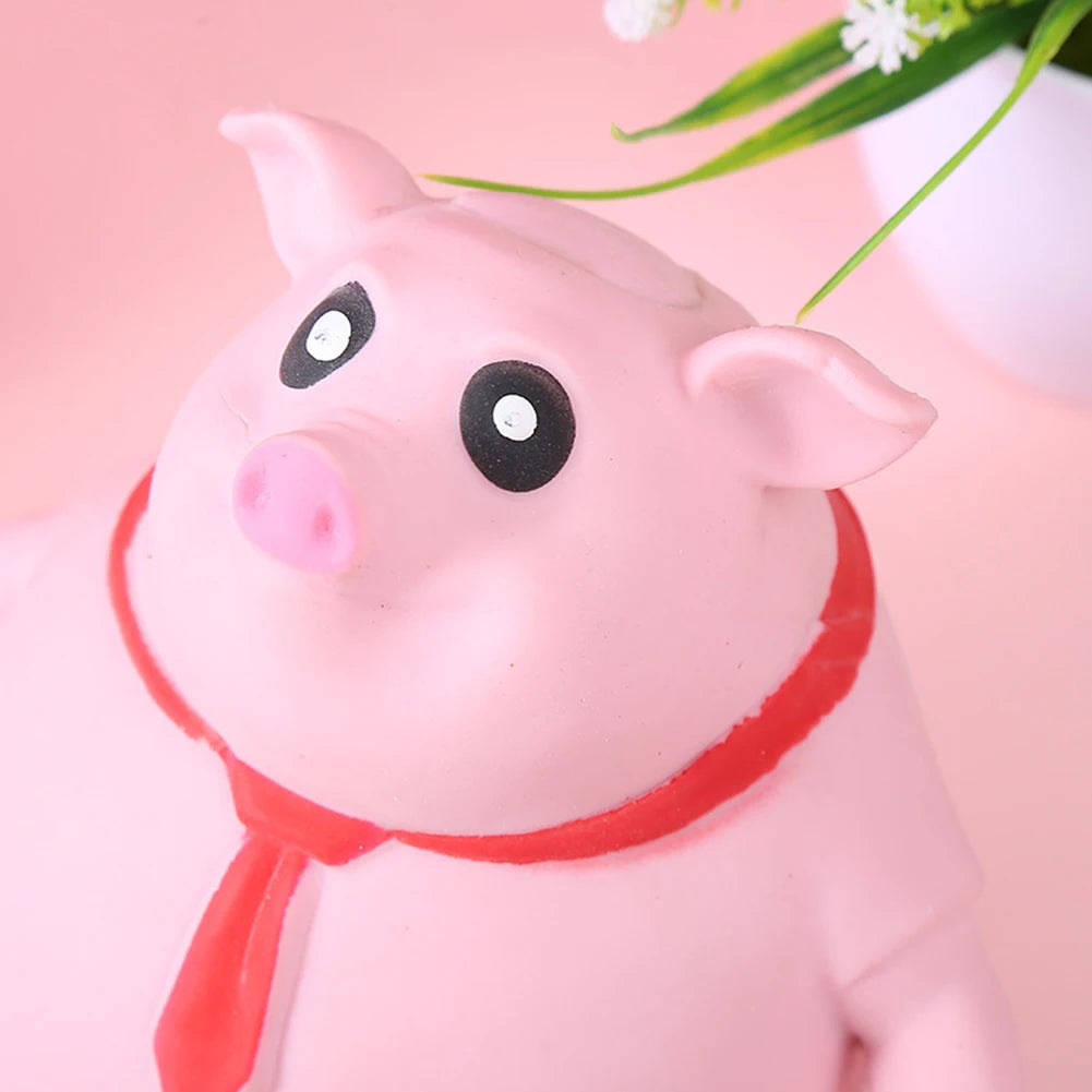 Squishy Pink Piggy🩷 | Rebound Stress Relief Toy for Kids & Adults