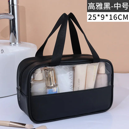 TravelGlow Multi-Use Transparent Cosmetic Bag
