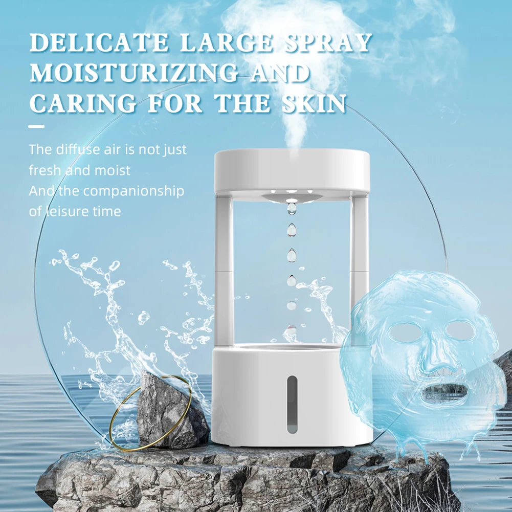 Anti-Gravity Water Drop Humidifier