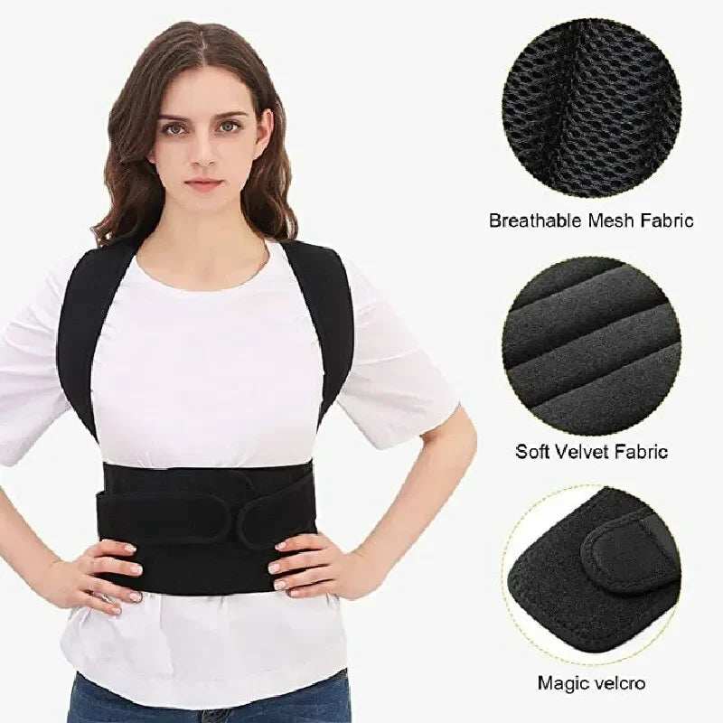 Adjustable Kids' Posture Corrector Belt