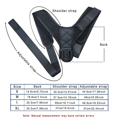 Adjustable Hunchback Posture Corrector Belt