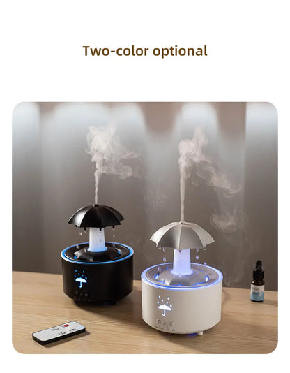 CloudRain Mist Diffuser – Raindrop Humidifier