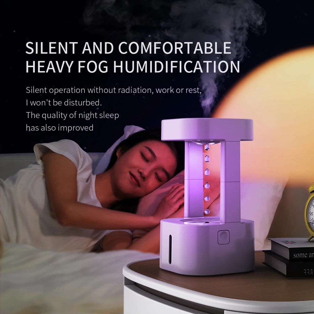 Anti-Gravity Water Drop Humidifier