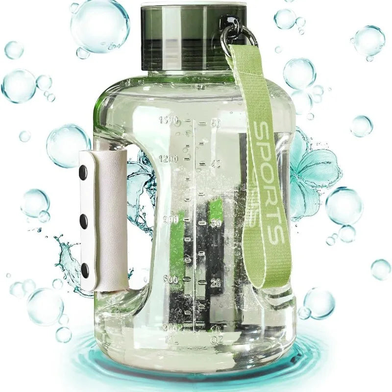 Hydrogen Glow 1.5L Hydrogen Water Bottle – Energize, Detox & Hydrate Anywhere!
