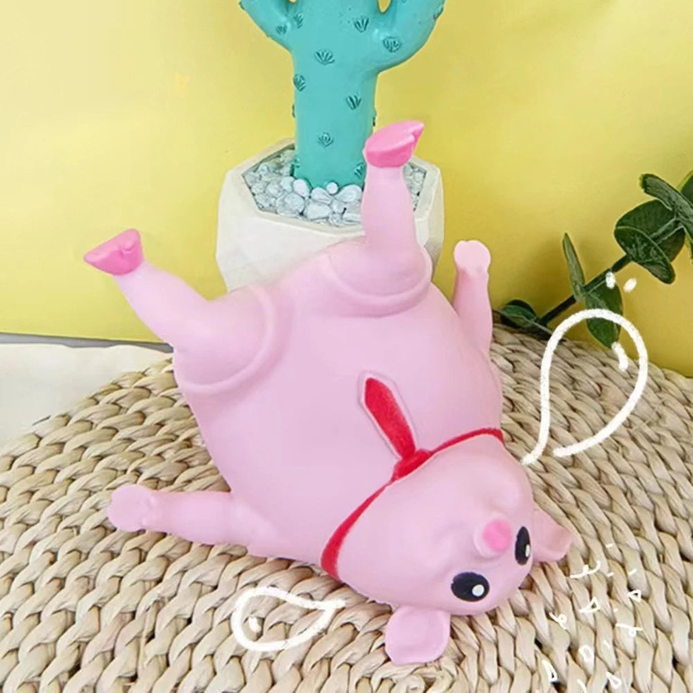Squishy Pink Piggy🩷 | Rebound Stress Relief Toy for Kids & Adults