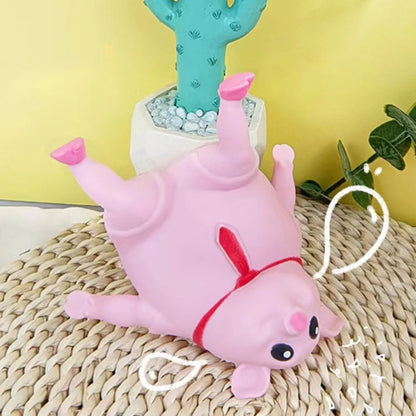 Squishy Pink Piggy🩷 | Rebound Stress Relief Toy for Kids & Adults
