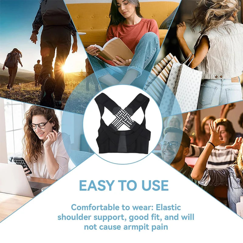 Adjustable Women’s Posture Corrector Belt