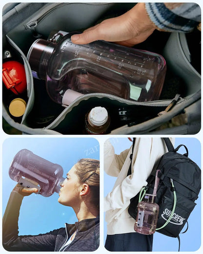 Hydrogen Glow 1.5L Hydrogen Water Bottle – Energize, Detox & Hydrate Anywhere!