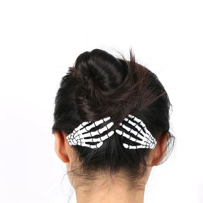 Skeleton Hand Hair Clips (1/2 Pcs)for Halloween