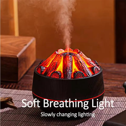 FlameGlow Charcoal Mist Humidifier