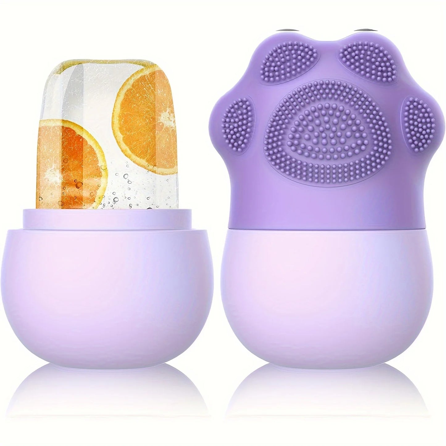 2-in-1 Ice Roller & Face Wash Brush