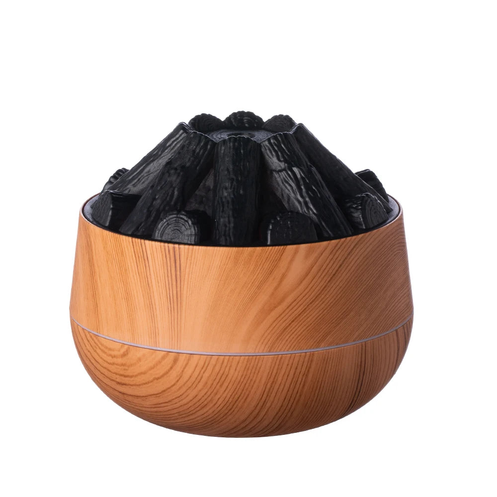 FlameGlow Charcoal Mist Humidifier