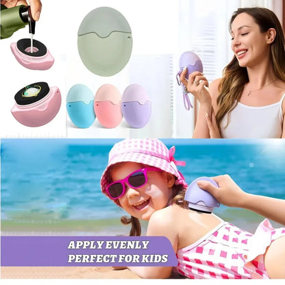 Refillable Suncream Applicator – Mess-Free, Roll-On Lotion Tool