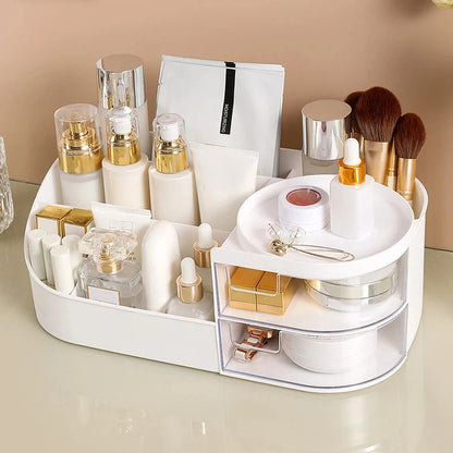 All-in-One Vanity Organizer with Drawers & Mirror