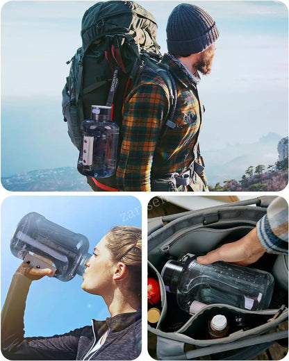 Hydrogen Glow 1.5L Hydrogen Water Bottle – Energize, Detox & Hydrate Anywhere!