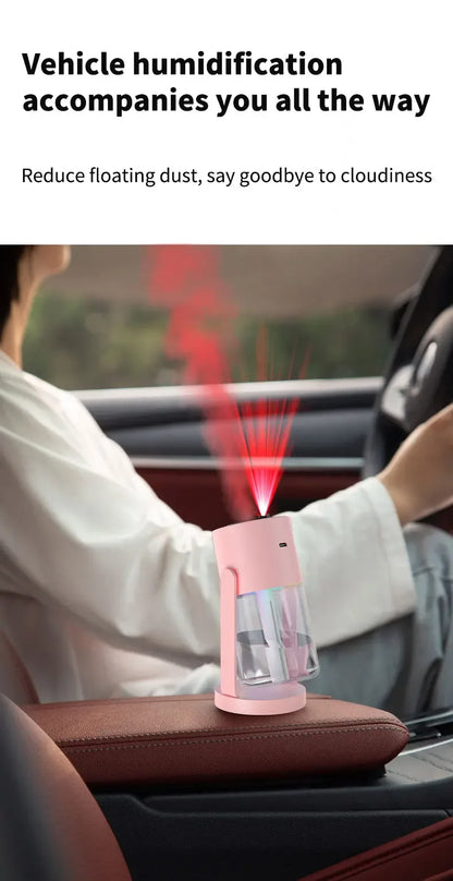 280ml Adjustable Mist Humidifier with Star Projection