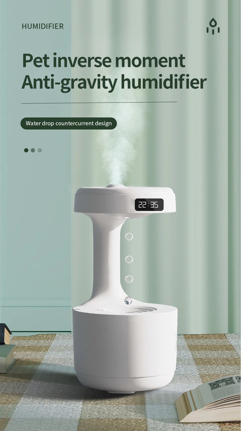 Anti-Gravity Silent Mist Humidifier