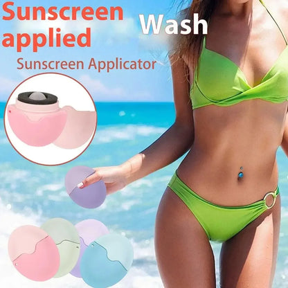 Refillable Suncream Applicator – Mess-Free, Roll-On Lotion Tool