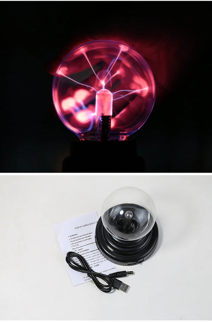 Magic Touch Plasma Ball Lamp- Halloween Special