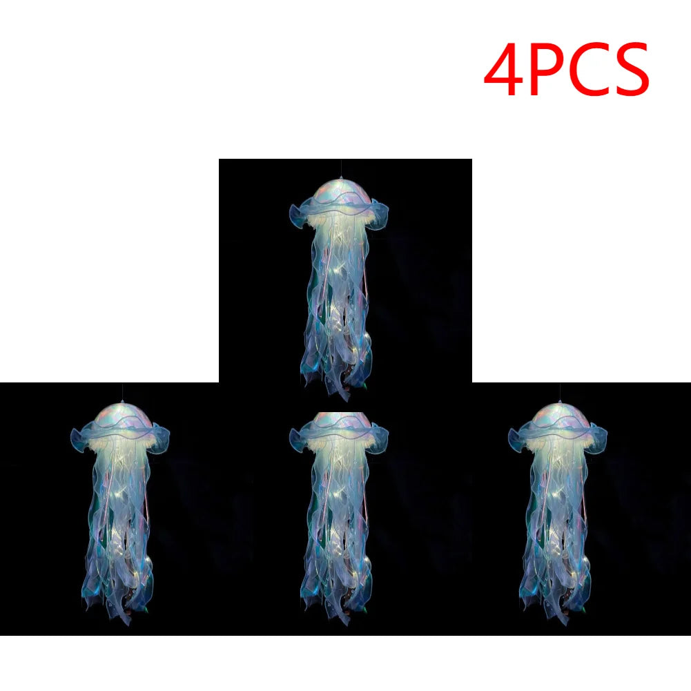 LED Jellyfish Night Lamp