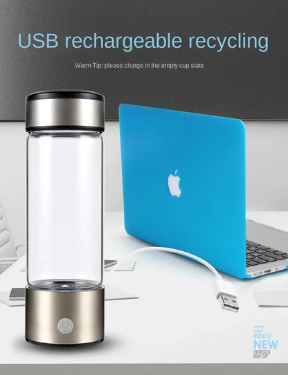 Hydrogen Glow 420ml Water Bottle