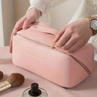 Luxury PU Travel Makeup Bag for Women