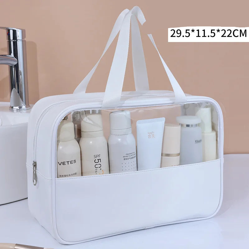 TravelGlow Multi-Use Transparent Cosmetic Bag
