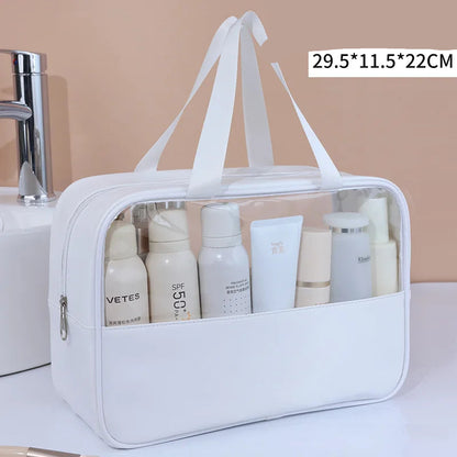 TravelGlow Multi-Use Transparent Cosmetic Bag
