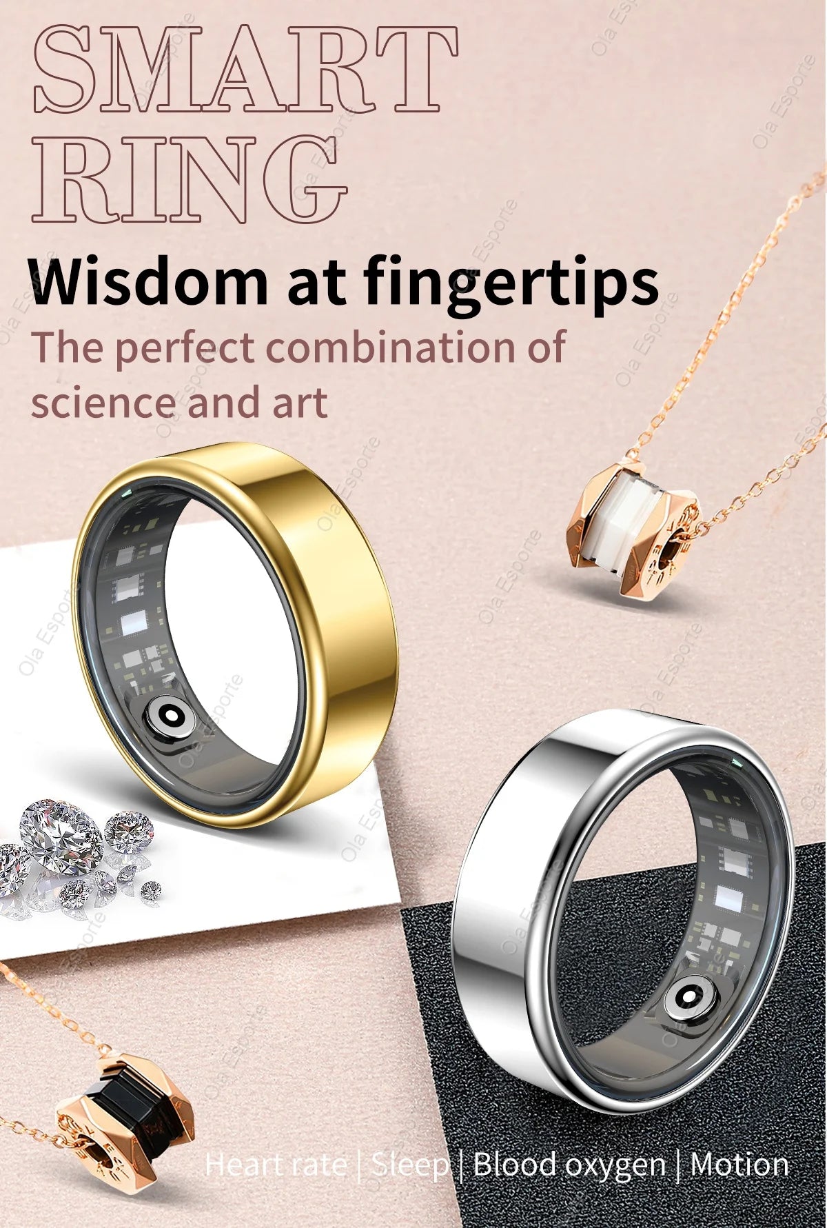 Smart Ring for Men & Women – Health Tracking