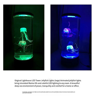 Color-Changing Jellyfish Night Lamp