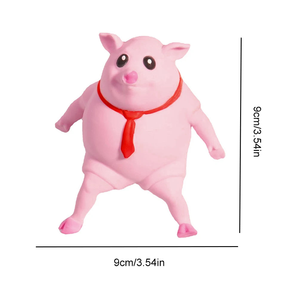 Squishy Pink Piggy🩷 | Rebound Stress Relief Toy for Kids & Adults