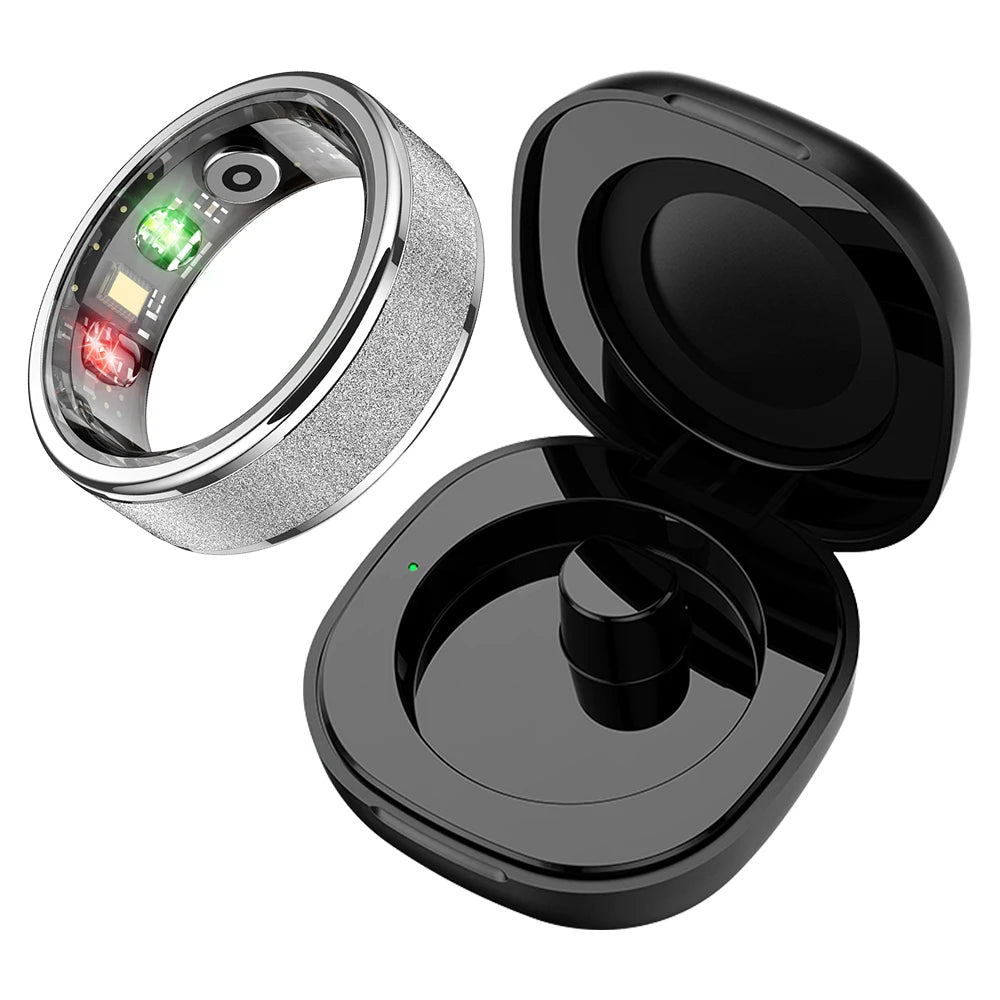 COLMI R10 Smart Ring with Charging Case – Sleek Health & Sleep Tracker for Men & Women