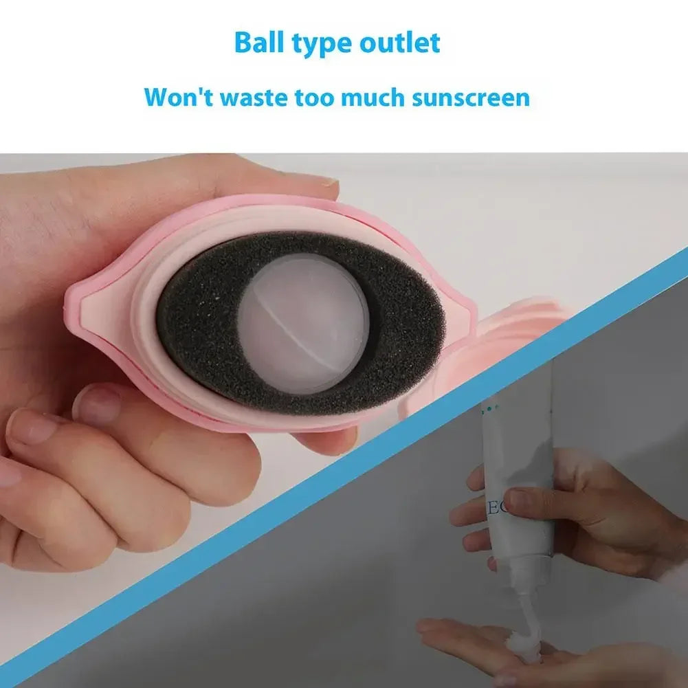 Refillable Suncream Applicator – Mess-Free, Roll-On Lotion Tool