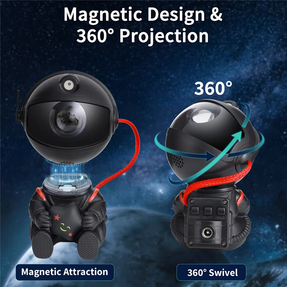Astronaut Galaxy Projector Light – Starry Skies in Your Room