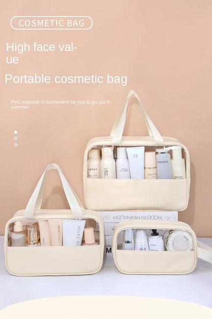 TravelGlow Multi-Use Transparent Cosmetic Bag