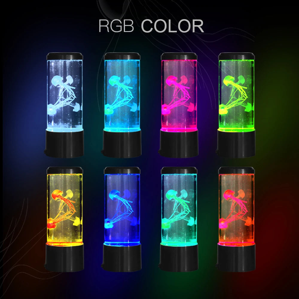 Color-Changing Jellyfish Night Lamp