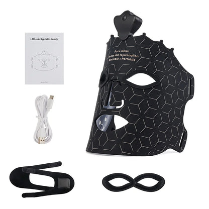 7-Color LED Face Mask – Wireless Red Light Therapy for Glowing & Youthful Skin