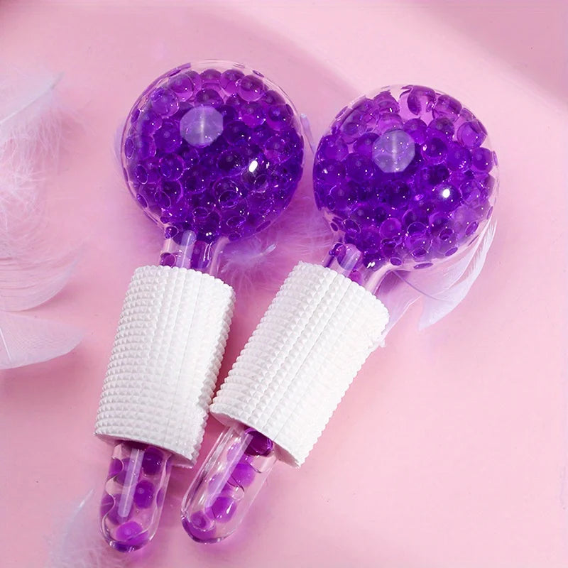 2-Piece Cooling Ice Globes for Face & Eyes