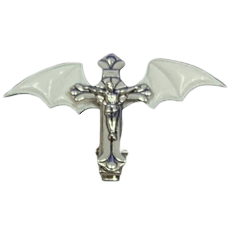 Punk Cross Skull Hair Clips - Halloween Special